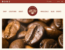 Tablet Screenshot of javaloveroasters.com